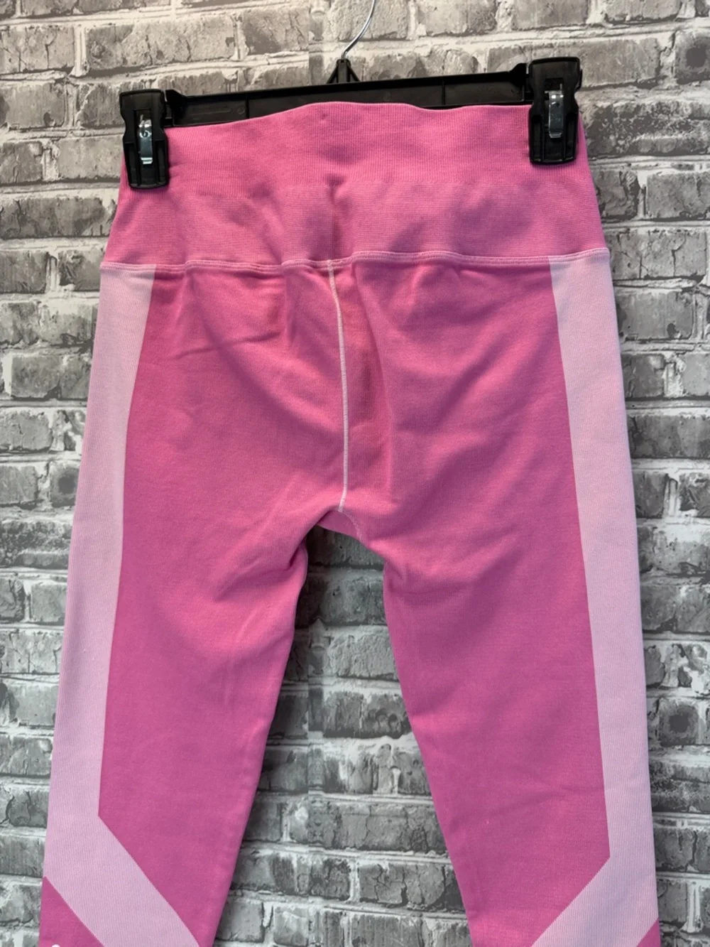 Peloton Pink Colorblock High-Waist Leggings - Picture 5 of 9